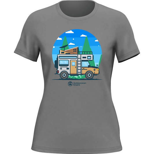 Funny Camping T-Shirt for Women
